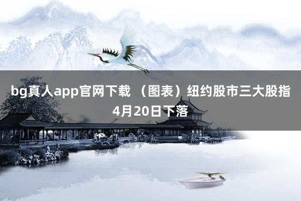 bg真人app官网下载 （图表）纽约股市三大股指4月20日下落