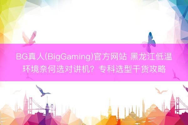 BG真人(BigGaming)官方网站 黑龙江低温环境奈何选对讲机？专科选型干货攻略